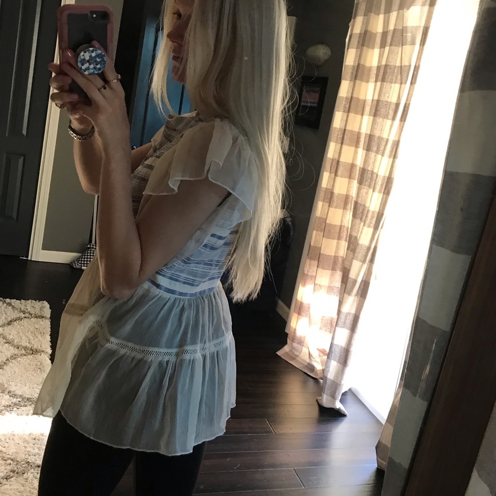 Listicle blouse